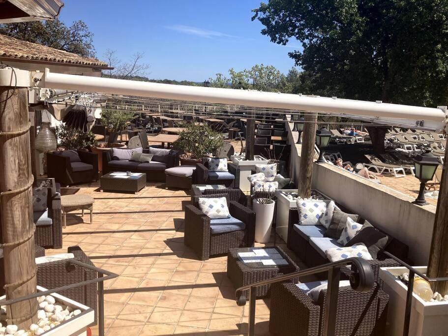 Les Restanques Cabriere 3123 Vue Mer 3 Chambres Grimaud Dış mekan fotoğraf
